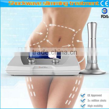 shockwaves therapy machine for collagen/blood activated/fast cellulite dissolution assisted Cryo fat treatment