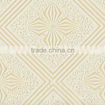 Golden color PVC laminated gypsum ceiling tiles (G573)