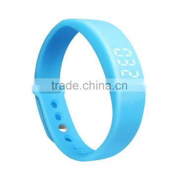 calorie sleep temperature monitoring led smart wristband