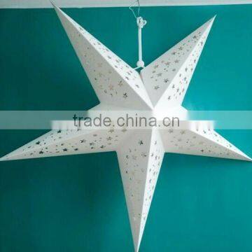 Chinese paper star lanterns for christmas