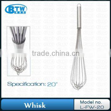 stainless steel kitchen egg whisk (L-FW-20)