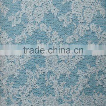 High Quality cupion african lace fabric for wedding dress