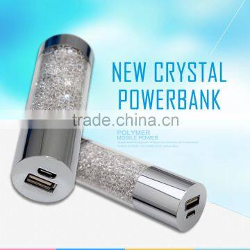 Private Mould Nice Looking Crystal Powerbank from Shenzhen Factory