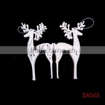 yiwu White 1pair Elk christmas ornament