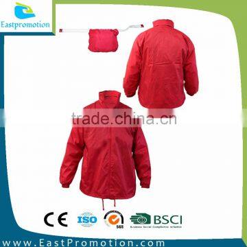 2016 FASHIONAL CUSTOMIZED WINDBREAKER JACKET WITH BAG