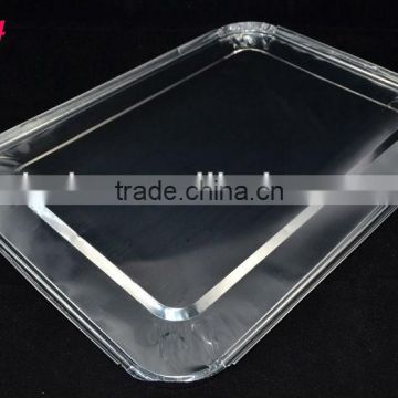 Supply high quality 13" aluminum foil container cover