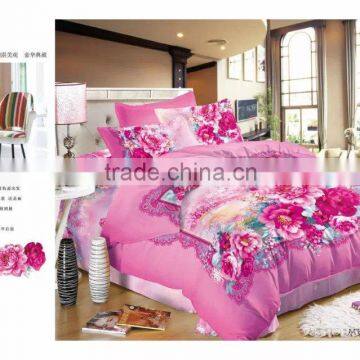 3D Polyester Twill Box Meri Floral 100%polyester Duvet Cover Bedding Set Full/Queen photo-1