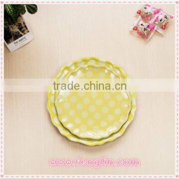 China cheap colorful disposable Plastic Plate