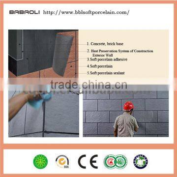 External Stone Cladding for Houses Flexible Slates Tile photo-4