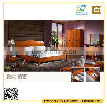 Simple Elegance Bed Room Furniture Modern Design Made by Solid Wood