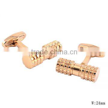 SRT0032 China Wholesaler Mens Luxury Gold Cufflinks