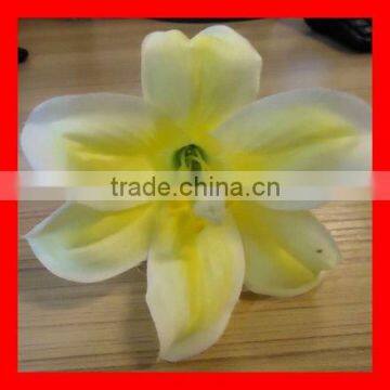 fabric artificial silk flower head