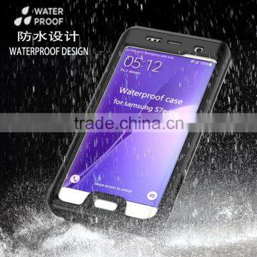 IP68 100% Waterproof Cover Case for Samsung Galaxy s7 s7edge Underwater 6M Plastic Protective Shockproof Dirtproof Cases