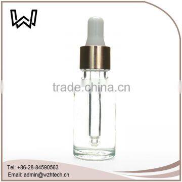 20ml clear glass e liquid dropper
