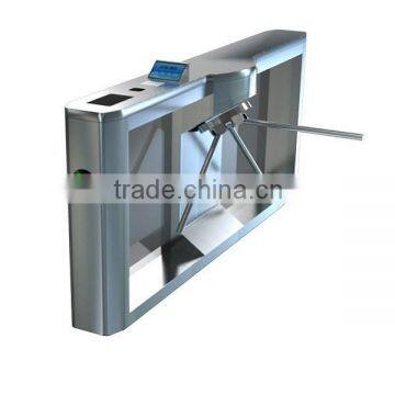 CE Approved Pedestrian Access Control Half Height Bridge Type Tripod Turnstile