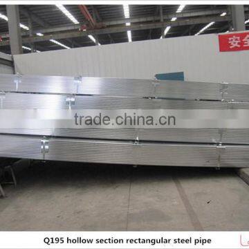 China manufacturer! Q195 hollow section rectangular steel tube