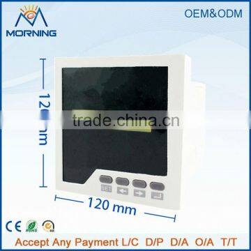 ME-AA2Y Panel size 120*120mm Whole price single-phase LCD display Ac digital AMP meter