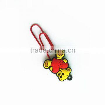 Wholesale Cartoon Characters Paper Bookmark Soft Rubber PVC Bookmark