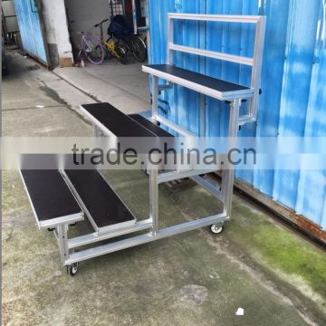 ISO 9001:2008 Safety Outdoor aluminum portable bleachers for sale