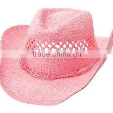 Promotional straw cowboy&cowgirl hat