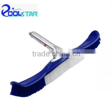 Flexible Floor Brush for Pool Cleaning with Alu Handle P1404