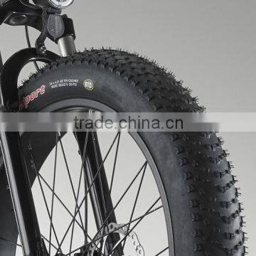 New Electric Bike With Fat Tyres for Snowy Road or Beach Supplied to Carrefour (HJ--34)