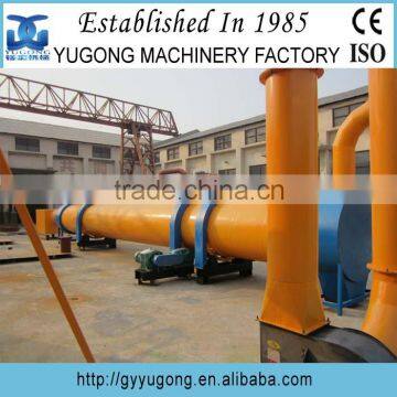 Yugong high quality rotary drum dryer for sale with best price