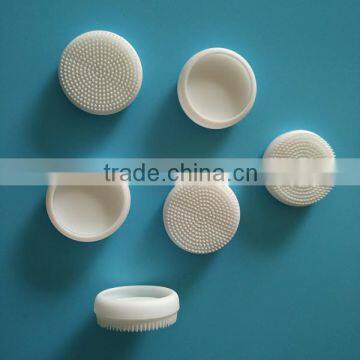 Silicone massage brush