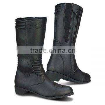 Elegant style with heel, waterproof, motorcycle lady boots