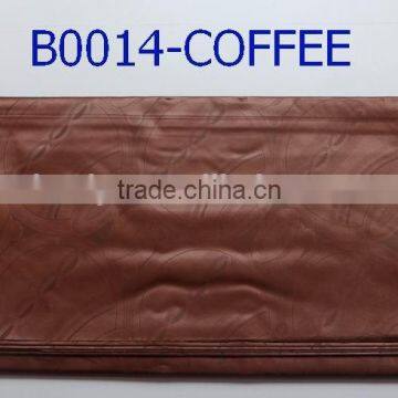 african bazin riche /fabric bazin/soft material B0014 COFFEE