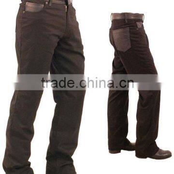 Nubuck Leather Motorcycle Pant