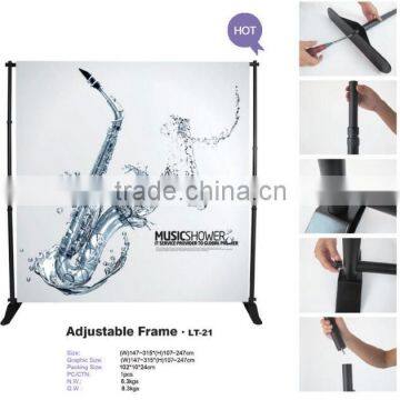 Fabric Trade Show Graphics in Backdrop Stand photo-5