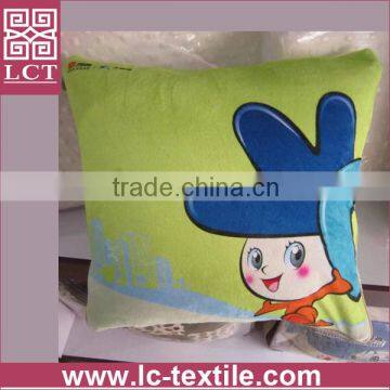 Recommend high quality handmade children pillow with 100% eco-friendly ink printed(LCTP0118)