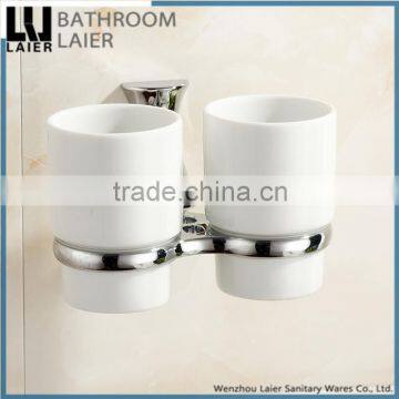 8152 high demand products to sell zinc alloy wall mounted bathroom accessory set double tumbler holder