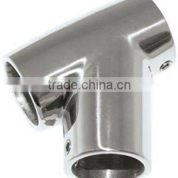 cnc machining center polished stainless steel handrail fittings cast