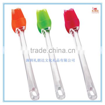 silicone brush with Long Stainless Steel Handler Barbecue Utensil, Long Stainless Steel Handler Barbecue silicone brush