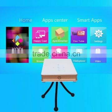 2016 High Lumens Mini Projectors P8 With Buletooth Android Smart tv Box Projectors photo-5
