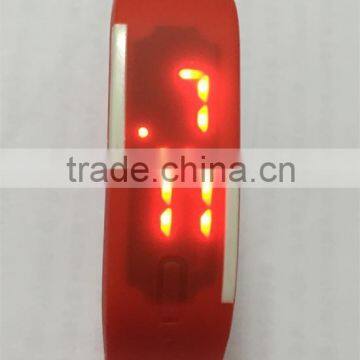 Fashion Bracelet Wrist Led Silicone Watch With Adjustable Silicon Band photo-4