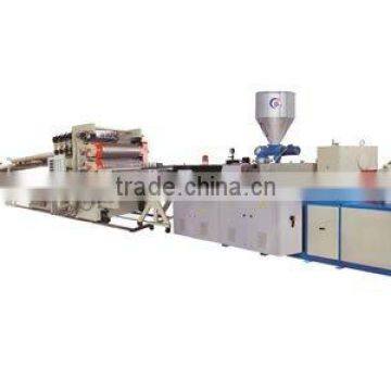 PVC free foamed sheet/decoration/sheet production line