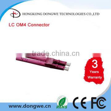 Fiber LC OM4 Connector,sm/mm,2.0/3.0/0.9,simplex/duplex, CATV Network application