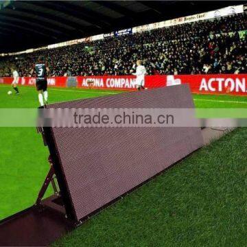 alibaba china p16 waterproof rgb advertising led football perimeter soccer advertising led display