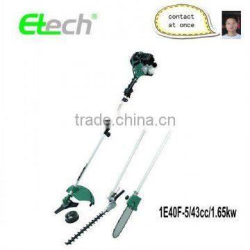 ETG009T/gasoline brush cutter/grass trimmer/4in1/best brush cutter