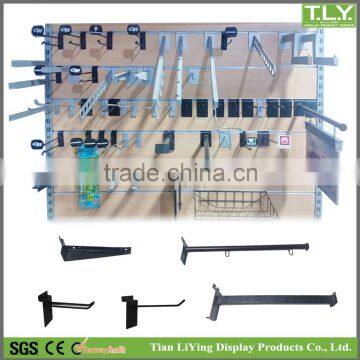 SSW-CP-100 Various Metal Slatwall Display Hooks / Clothes Hanger Hooks Guangdong Manufacturer