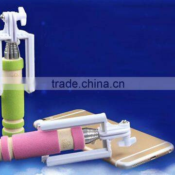 Travel Essential 2015 Best Gift Wholesale Portable Smartphone Mini Monopod Selfie Stick photo-4