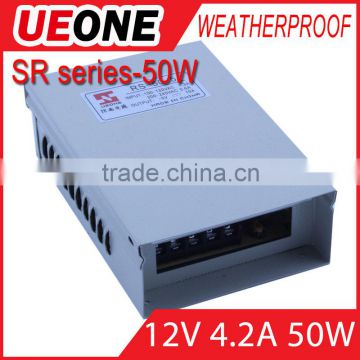 50w 12v Weatherproof Led Switching Power Supply