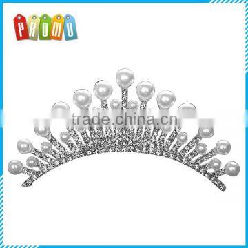 Wholesale Rhinestone and Pearl Hair Accessories Bridal Tiara