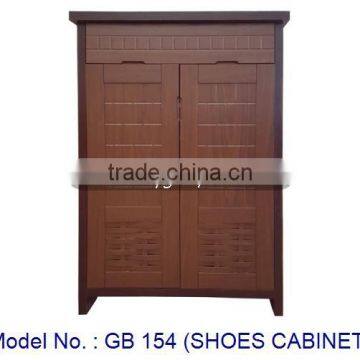 Wooden MDF Shoes Cabinet, Antique Shoes Rack Furniture, Living Room Storage Furniture