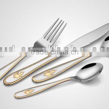 Well-selected stainless steel dinner set