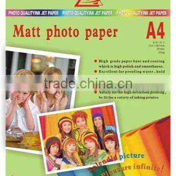 matte photo paper 220g