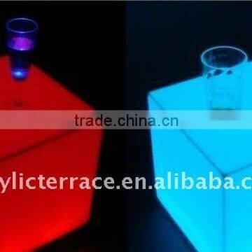 LED cube bar table